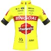 Bingoal Pauwels Sauces WB 2022 korte mouw wielershirt professioneel wielerteam