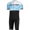Cannondale FACTORY RACING 2022 Limited Edition korte mouw wielershirt zwart/blauw professioneel wielerteam