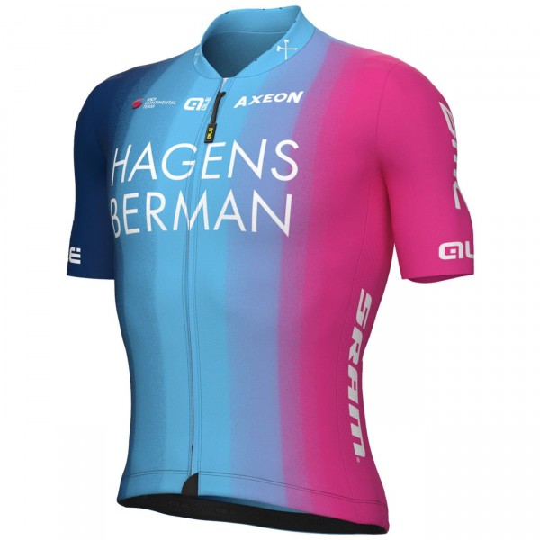 HAGENS BERMAN AXEON 2022 wielershirt met korte mouwen - ALE professioneel wielerteam