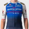 Quick Step Alpha Vinyl 2022 CLIMBER'S 3.1 wielershirt korte mouw (lange rits) professioneel wielerteam