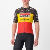 Soudal Quick-Step Belgisch Kampioen 2023 Competizione wielertrui met korte mouwen professioneel wielerteam