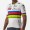 Soudal Quick-Step Wereldkampioen Rainbow Jersey 2023 Competizione wielertrui met korte mouwen professionele wielerploeg