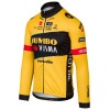 TEAM JUMBO-VISMA 2023 wielershirt met lange mouwen professioneel wielerteam