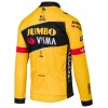 TEAM JUMBO-VISMA 2023 wielershirt met lange mouwen professioneel wielerteam