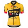 TEAM JUMBO-VISMA 2023 dames wielershirt met korte mouwen professioneel wielerteam