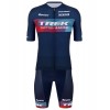 Trek Factory Racing XC 2023 fietsshirt met korte mouwen (lange ritssluiting) professioneel wielerteam