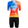 UAE TEAM ADQ 2023 dames wielershirt met korte mouwen dames wielerteam