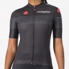 Dames Fietskleding Zwart Giro d'Italia 2024 Competizione-shirt