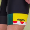 Heren Fietskleding Santini Tour de France 2024 koersbroek - Combo