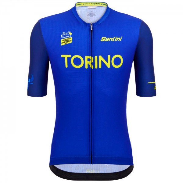 Heren Fietskleding Santini Tour de France 2024 trui - Turijn