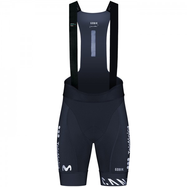 Heren Fietskleding Gobik Movistar 2024 Revolution 2.0 K10 koersbroek