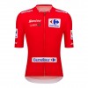 Heren Fietskleding Santini Vuelta Espana Rode Jersey 2024
