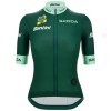 T-shirt Tour de France 2024 fanlijn dames Groene trui