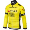 Heren Fietskleding Agu Team Visma Lease a Bike 2024 shirt met lange mouwen