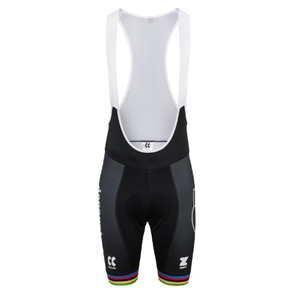 Heren Fietskleding Kalas Alpecin Deceuninck 2024 Elite koersbroek Zwart-WC