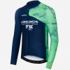 Heren Fietskleding Hiru Orbea Factory Team 2025 Core trui met lange mouwen