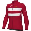 Heren Fietskleding Ale Deens nationaal elftal 2025 shirt met lange mouwen
