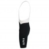 Heren Rapha Pro Team 3 koersbroek - Zwart en wit