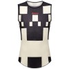 Heren Fietskleding Santini Paris Roubaix 2025 Mouwloos Ondershirt