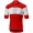 2019 Casteli Ruota Rood Wielershirt Korte Mouw 164ZETM