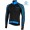 2019 Nalini CRIT 3L 2.0 Zwart-Blauw Thermal Wielershirt Lange Mouw 300FVSG