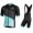 BIANCHI MILANO Bisceglie Fietskleding Set Wielershirt Korte Mouw+Korte Fietsbroeken Bib