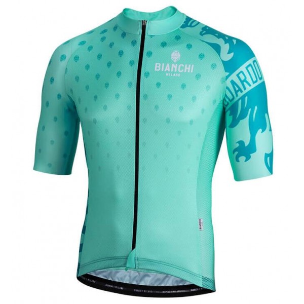 BIANCHI MILANO Savignano Blue Wielershirt Korte Mouw