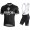 BIANCHI MILANO New Pride Black Fietskleding Set Wielershirt Korte Mouw+Korte Fietsbroeken Bib