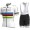 2019 World Champion Hagens Berman Axeon Fietskleding Set Wielershirt Korte Mouw+Korte Fietsbroeken Bib