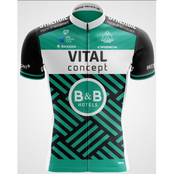 Vital Concept Cycling 2019 Wielershirt Korte Mouw