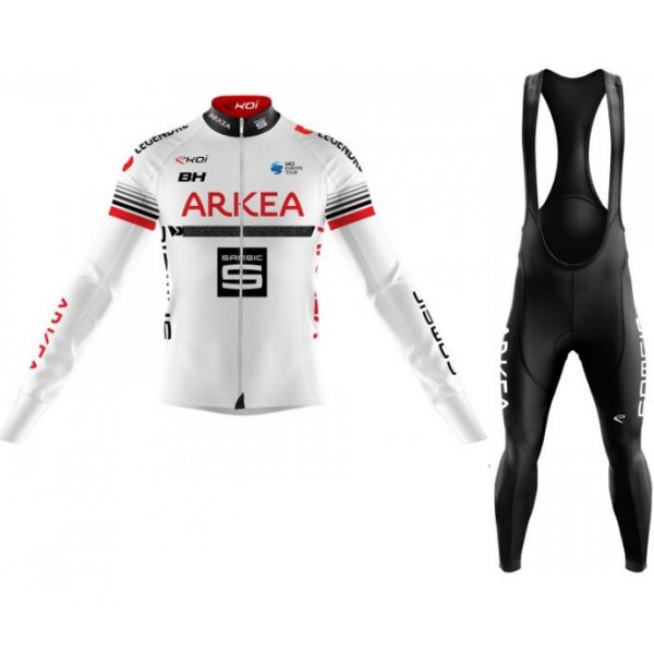 EKOI ARKEA SAMSIC 2019 Fietskleding Set Wielershirt Lange Mouw+Lange Fietsbroeken Bib