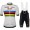 Boels Dolmans 2019 World Champion Fietskleding Set Wielershirt Korte Mouw+Korte Fietsbroeken Bib