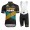 Telenet Fidea Lions 2019 Fietskleding Set Wielershirt Korte Mouw+Korte Fietsbroeken Bib