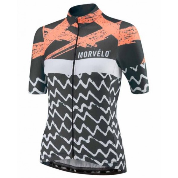 MORVELO Dames CHOPPER Wielershirt Korte Mouw