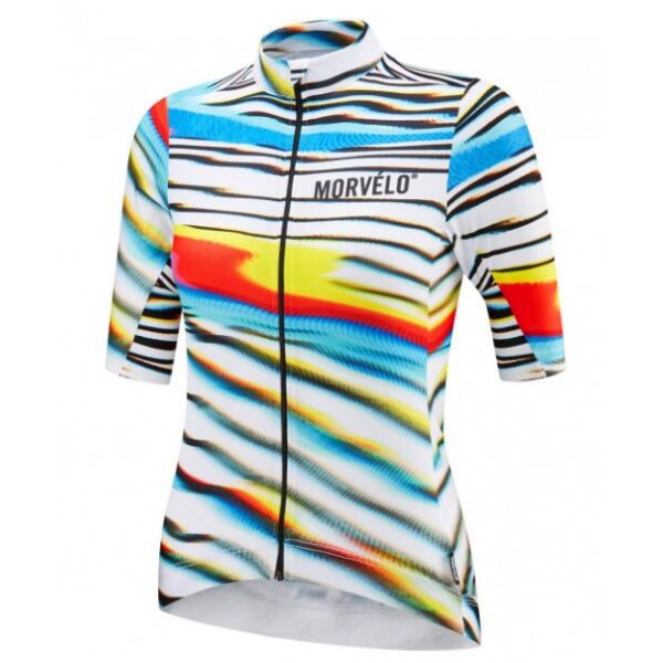 MORVELO Dames MELT Wielershirt Korte Mouw