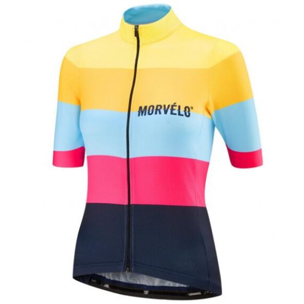 MORVELO Dames ZOOM Wielershirt Korte Mouw