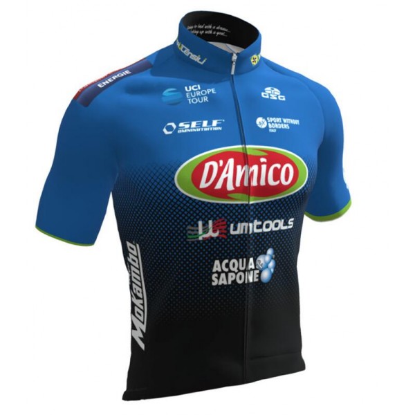 2019 AREA ZERO D'AMICO UM Tools TEAM Wielershirt Korte Mouw