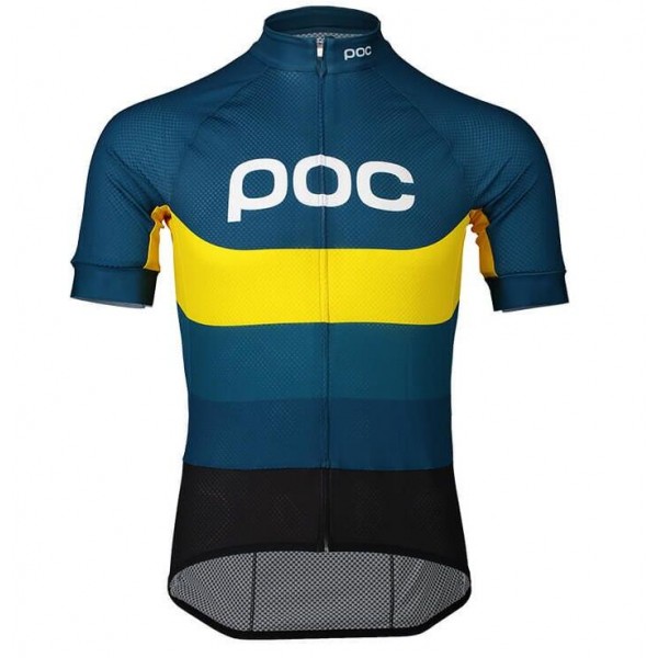 POC Essential Road Logo Yellow Wielershirt Korte Mouw