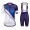 2020 Canyon Team Blauw-Wit Dames Fietskleding Set Wielershirt Korte Mouw+Korte Fietsbroeken Bib 510FSGQ