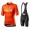 2020 INEOS Training Edition Orange Fietskleding Set Fietsshirt Met Korte Mouwen+Korte Koersbroek Bib 113REBO