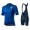 2020 Italian Country Blauw Fietskleding Set Fietsshirt Met Korte Mouwen+Korte Koersbroek Bib 720TVDV