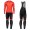 2020 Scott RC Team 1.0 Fiery Wielerkleding Set Wielershirt Lange Mouw+Lange Fietsbroeken Bib 875ADAS