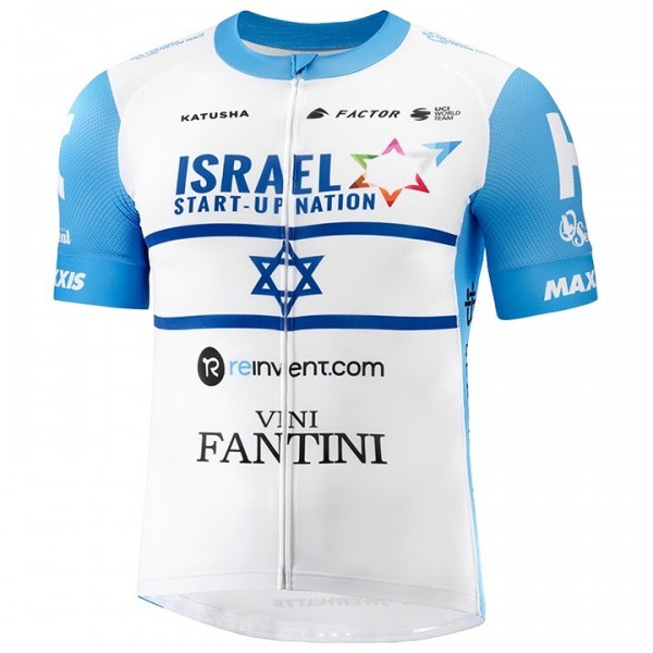 2020 Team ISRAEL STAT-UP NATION Wielershirt Korte Mouw 616URFQ