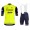 2020 Trek Segafredo Geel Fietskleding Set Fietsshirt Met Korte Mouwen+Korte Koersbroek Bib 984CIYJ
