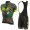 ALE PRR FLOWERS Grijs Wielerkleding Set Wielershirt Korte+Korte Fietsbroeken Bib