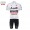 2015 AUDI Wielerkleding Set Wielershirt Korte Mouwen+Fietsbroek Korte Wit