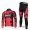 BMC Racing Pro Team Fietskleding Set Wielershirts Lange Mouw+Lange Fietsbroeken Rood