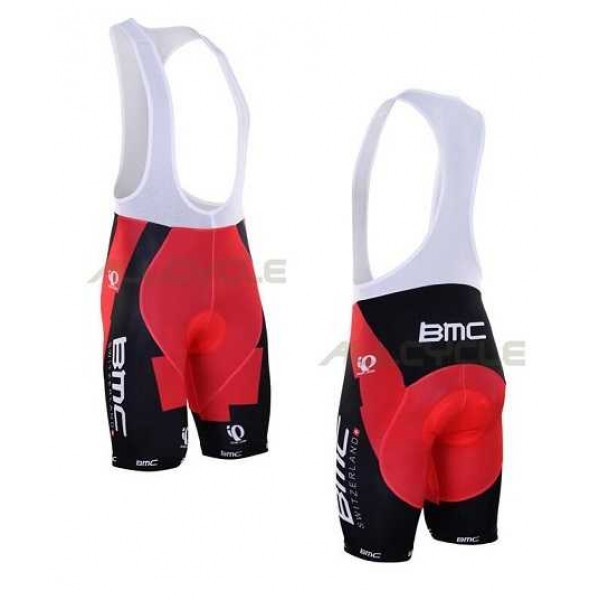 2016 BMC Fietsbroeken Bib Zwart Rood