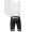 Belkin Pro Team Blanco Wielershirts Korte Koersbroek