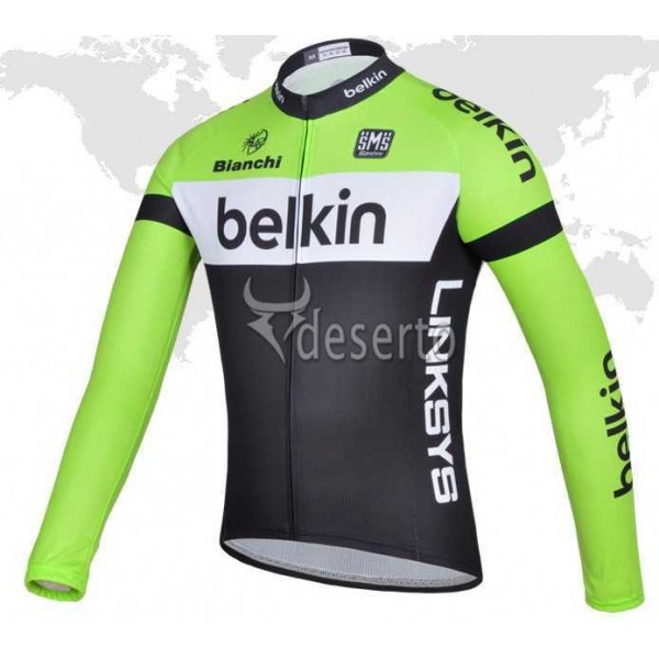 Belkin Pro Teams Wielershirt Lange Mouwen 2014